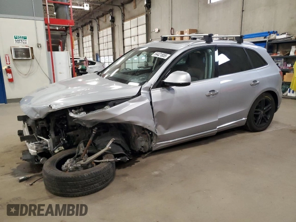 2016 Audi Q5 Premium Plus with VIN WA1L2AFP6GA022469, listed as a Copart auction lot 54421855 with 148,679 mi miles and Salvage Title. Bid and sale history available at carsss.com. Image 1.