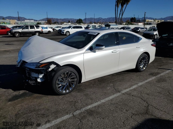 2024 Lexus ES with VIN 58AEA1C18RU053312, listed as a Copart auction lot 83362094 with NaN miles and Salvage Title. Bid and sale history available at carsss.com. Image 1.