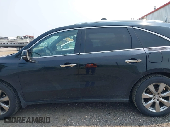 2014 Acura MDX Advance with VIN 5FRYD4H80EB503091, listed as a IAAI auction lot 42487970 with 160,578 mi miles and . Bid and sale history available at DreamBid. Image 14.