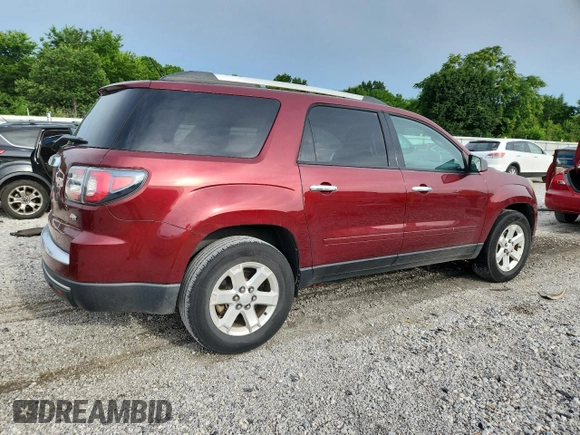 2015 GMC Acadia SLE with VIN 1GKKRPKD9FJ329438, listed as a Copart auction lot 61234045 with 100,039 mi miles and Salvage title. Bid and sale history available at DreamBid. Image 3.