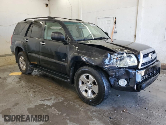 2007 Toyota 4Runner SR5 with VIN JTEZU14R778074288, listed as a Copart auction lot 52324745 with 234,425 mi miles and Salvage Title. Bid and sale history available at carsss.com. Image 4.