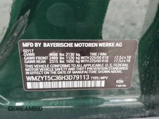 2017 MINI Countryman Cooper S with VIN WMZYT5C36H3D79113, listed as a Copart auction lot 69893894 with 69,263 mi miles and Salvage Title. Bid and sale history available at carsss.com. Image 14.