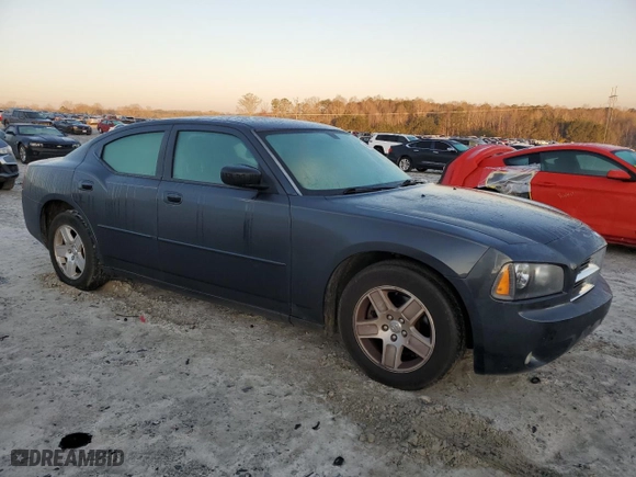 2007 Dodge Charger with VIN 2B3KA43G37H759898, listed as a Copart auction lot 48560285 with 92926 miles and Salvage Title. Bid and sale history available at carsss.com. Image 4.