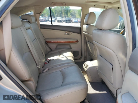 2005 Lexus RX 330 with VIN JTJGA31U350051558, listed as a Copart auction lot 60489215 with 216,702 mi miles and Salvage title. Bid and sale history available at DreamBid. Image 11.