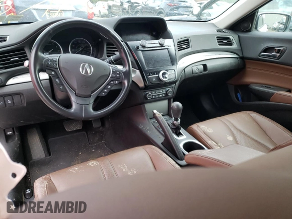 2020 Acura ILX w/Premium Pkg with VIN 19UDE2F77LA007577, listed as a Copart auction lot 70630742 with Not Provided miles. Bid and sale history available at carsss.com. Image 8.