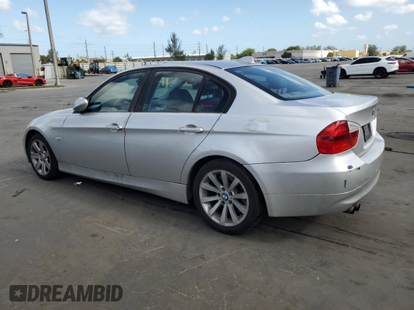 2006 BMW 3 Series 325i with VIN WBAVB13546PT16625, listed as a Copart auction lot 52096215 with 175,383 mi miles and Salvage Title. Bid and sale history available at carsss.com. Image 2.