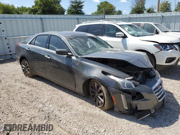 2016 Cadillac CTS Luxury Collection AWD with VIN 1G6AX5SS0G0184915, listed as a Copart auction lot 61536253 with Not Provided miles and Salvage Title. Bid and sale history available at DreamBid. Image 4.