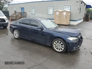 2016 BMW 5 Series 535i xDrive with VIN WBA5B3C5XGG252703, listed as a Copart auction lot 57754425 with 159,036 mi miles and Salvage title. Bid and sale history available at DreamBid. Image 4.