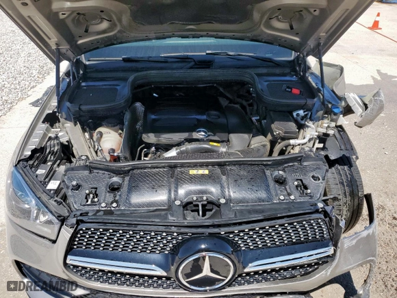 2022 Mercedes-Benz GLE with VIN 4JGFB4JB5NA810569, listed as a Copart auction lot 52186615 with 39,703 mi miles and Salvage Title. Bid and sale history available at carsss.com. Image 12.