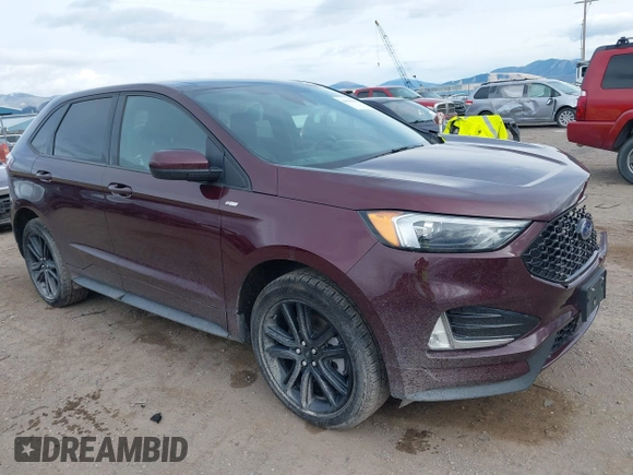 2021 Ford Edge SEL z VIN 2FMPK4J9XMBA59022, wystawiony jako IAAI lot #40596255 z przebiegiem 41 770 mil mil oraz . Historia ofert i sprzedaży dostępna na DreamBid. Obrazek 1.