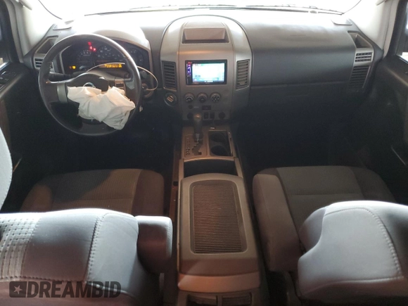 2006 Nissan Titan SE with VIN 1N6AA07B86N543212, listed as a Copart auction lot 45380035 with 186,431 mi miles and Salvage title. Bid and sale history available at DreamBid. Image 8.