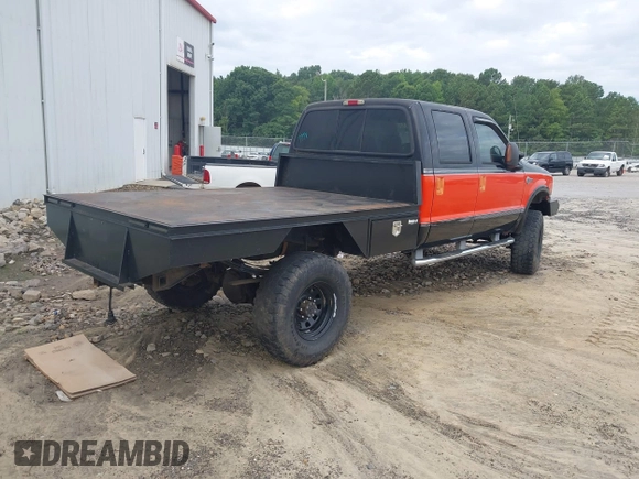 2004 Ford F-250 XL with VIN 1FTNW21P44EB44543, listed as a IAAI auction lot 42644713 with 123,365 mi miles and . Bid and sale history available at DreamBid. Image 4.