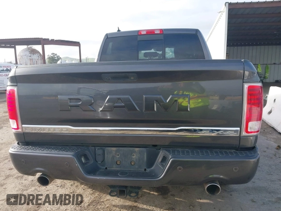 2018 Ram 1500 Longhorn with VIN 1C6RR7PT5JS150933, listed as a IAAI auction lot 41856563 with 133,496 mi miles and . Bid and sale history available at DreamBid. Image 16.