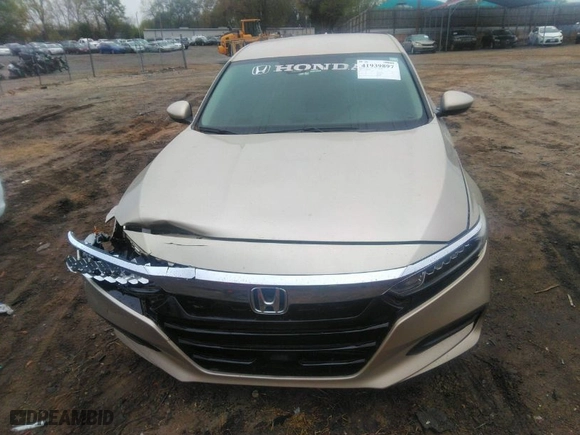 2018 Honda Accord Sedan LX 1.5T with VIN 1HGCV1F19JA012519, listed as a IAAI auction lot 41939897 with NaN miles. Bid and sale history available at carsss.com. Image 12.