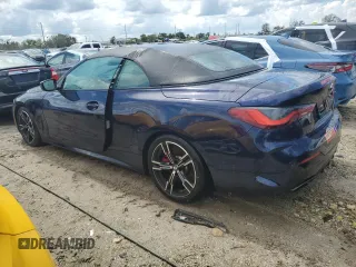 2023 BMW 4 Series M440i with VIN WBA53AT06PCL25904, listed as a Copart auction lot 74213494 with Not Provided miles and Non Repairable. Bid and sale history available at DreamBid. Image 2.