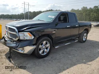 2015 Ram 1500 SLT z VIN 1C6RR6GT8FS691766, wystawiony jako Copart lot #57879875 z przebiegiem 118 264 mil mil oraz Szkoda całkowita • Salvage title. Historia ofert i sprzedaży dostępna na DreamBid. Obrazek 1.