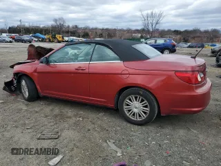 2008 Chrysler Sebring Touring with VIN 1C3LC55R08N629740, listed as a Copart auction lot 48107085 with Not provided miles and Non repairable. Bid and sale history available at DreamBid. Image 2.