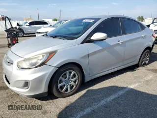 2014 Hyundai Accent GLS with VIN KMHCT4AE5EU652761, listed as a Copart auction lot 54395895 with 281,924 mi miles and Clean Title. Bid and sale history available at carsss.com. Image 1.