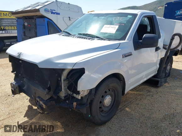 2017 Ford F-150 XL with VIN 1FTMF1C84HKE37930, listed as a IAAI auction lot 41817185 with 140,280 mi miles. Bid and sale history available at carsss.com. Image 2.