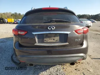 2013 Infiniti FX with VIN JN8CS1MU8DM142268, listed as a Copart auction lot 49407675 with 123,836 mi miles and Salvage Title. Bid and sale history available at carsss.com. Image 6.