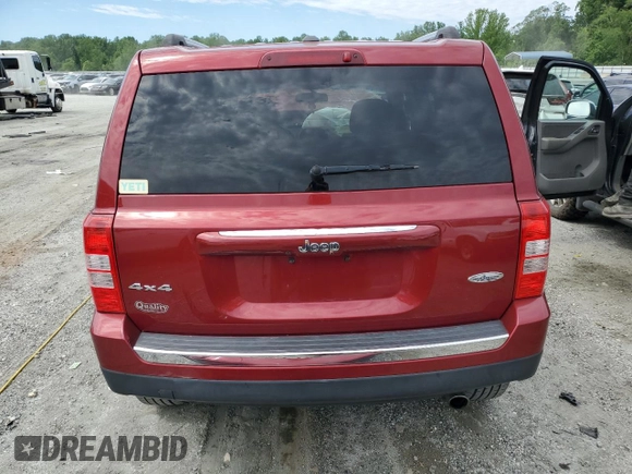2016 Jeep Patriot High Altitude z VIN 1C4NJRFB6GD654603, wystawiony jako Copart lot #58017925 z przebiegiem Nie podano mil oraz Szkoda całkowita • Salvage title. Historia ofert i sprzedaży dostępna na DreamBid. Obrazek 6.
