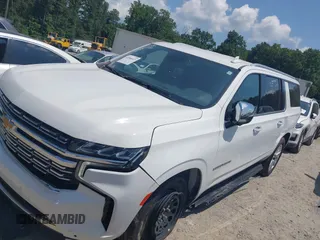 2023 Chevrolet Suburban Premier с VIN 1GNSCFKD5PR546017, выставлен на аукционе IAAI как лот 42584410 с пробегом 43 749 миль миль и . История ставок и продаж доступна на DreamBid. Изображение 2.