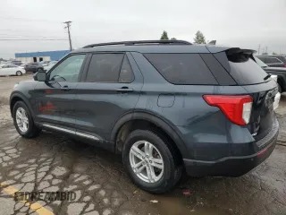 2022 Ford Explorer XLT z VIN 1FMSK8DH9NGA96996, wystawiony jako Copart lot #57039605 z przebiegiem 17 684 mil mil oraz Nie do naprawy • Non repairable. Historia ofert i sprzedaży dostępna na DreamBid. Obrazek 2.