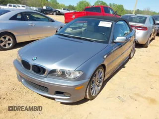 2006 BMW 3 Series 330Ci with VIN WBABW53476PL53481, listed as a IAAI auction lot 41994582 with 99,850 mi miles and . Bid and sale history available at carsss.com. Image 2.
