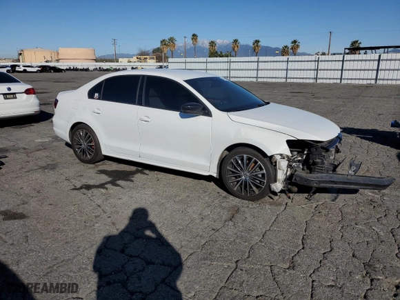2016 Volkswagen Jetta Sedan 1.8T Sport with VIN 3VWD17AJ1GM231413, listed as a Copart auction lot 48001155 with 145,744 mi miles and Salvage Title. Bid and sale history available at carsss.com. Image 4.