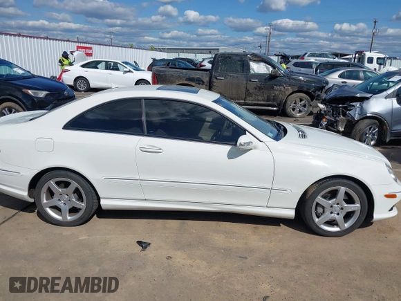 2008 Mercedes-Benz CLK 350 with VIN WDBTJ56H68F245431, listed as a IAAI auction lot 42085771 with 38,540 mi miles and . Bid and sale history available at DreamBid. Image 13.