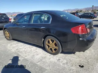 2003 Infiniti G35 w/Leather with VIN JNKCV51E03M011081, listed as a Copart auction lot 88648655 with 169,633 mi miles and Salvage Title. Bid and sale history available at carsss.com. Image 2.