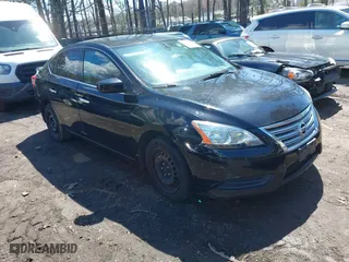2015 Nissan Sentra SV with VIN 3N1AB7AP6FY342721, listed as a IAAI auction lot 41898357 with 200,750 mi miles. Bid and sale history available at carsss.com. Image 1.