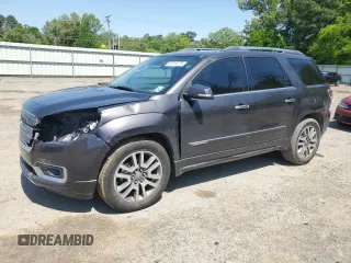 2014 GMC Acadia Denali with VIN 1GKKRTKD0EJ239229, listed as a Copart auction lot 52016575 with 215,980 mi miles and Salvage Title. Bid and sale history available at carsss.com. Image 1.