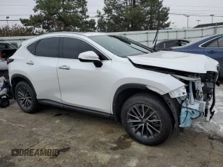 2024 Lexus NX 250 with VIN 2T2ADCAZ6RC010487, listed as a Copart auction lot 42030835 with 42,164 mi miles and Salvage title. Bid and sale history available at DreamBid. Image 4.