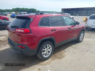 2016 Jeep Cherokee Sport with VIN 1C4PJMAB4GW182957, listed as a IAAI auction lot 42269645 with 123,873 mi miles and . Bid and sale history available at DreamBid. Image 4.