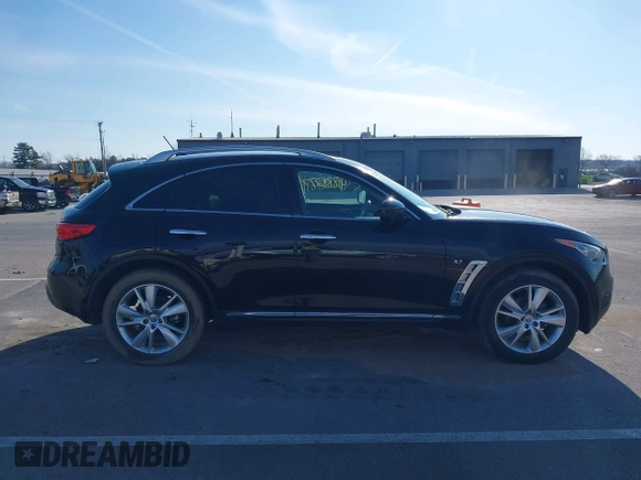 2016 Infiniti QX70 with VIN JN8CS1MW8GM750488, listed as a IAAI auction lot 41888277 with 146,484 mi miles and . Bid and sale history available at DreamBid. Image 13.