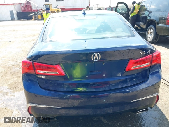 2018 Acura TLX with VIN 19UUB2F30JA012414, listed as a IAAI auction lot 41906116 with 83,758 mi miles. Bid and sale history available at carsss.com. Image 15.