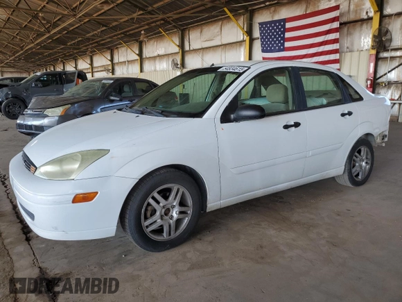 2002 Ford Focus SE with VIN 1FAFP343X2W156824, listed as a Copart auction lot 54834615 with 248,849 mi miles and Salvage Title. Bid and sale history available at carsss.com. Image 1.
