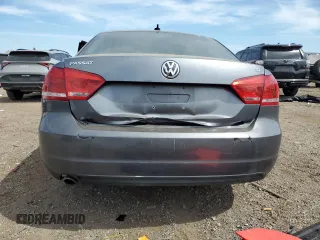 2013 Volkswagen Passat SE with VIN 1VWBP7A38DC146282, listed as a Copart auction lot 56064885 with Not provided miles and Salvage title. Bid and sale history available at DreamBid. Image 6.