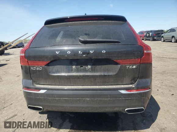 2019 Volvo XC60 Inscription with VIN YV4A22RL9K1309662, listed as a Copart auction lot 54296595 with Not provided miles and Salvage title. Bid and sale history available at DreamBid. Image 6.