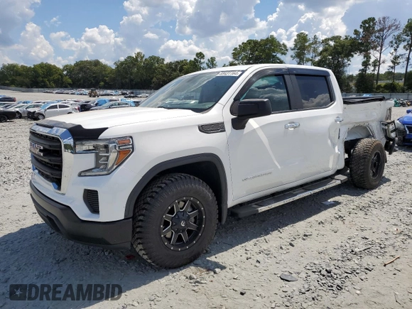 2019 GMC Sierra 1500 with VIN 3GTP8AEF0KG169945, listed as a Copart auction lot 69431164 with 156,160 mi miles and Salvage Title. Bid and sale history available at DreamBid. Image 1.