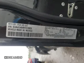 2021 Jeep Compass Sport с VIN 3C4NJCAB4MT510929, выставлен на аукционе Copart как лот 57961595 с пробегом 37 715 миль миль и Списание • Salvage title. История ставок и продаж доступна на DreamBid. Изображение 13.