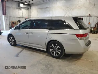 2014 Honda Odyssey Touring with VIN 5FNRL5H97EB005977, listed as a Copart auction lot 53849025 with 229,915 mi miles and Non Repairable. Bid and sale history available at DreamBid. Image 2.