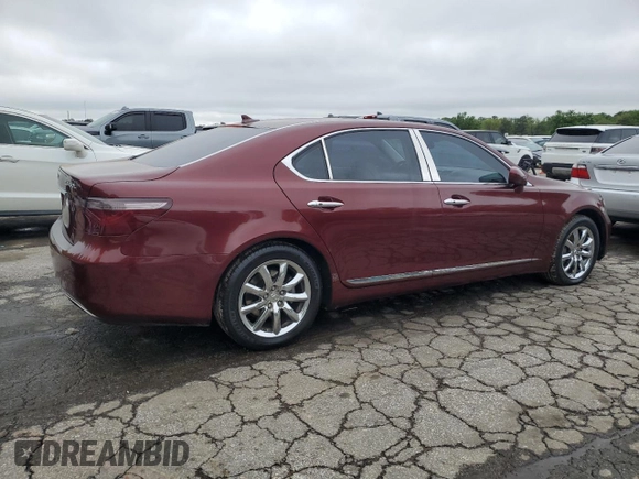 2008 Lexus LS 460 L with VIN JTHGL46F285027349, listed as a Copart auction lot 52014025 with 148,807 mi miles and Clean title. Bid and sale history available at DreamBid. Image 3.