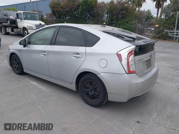 2014 Toyota Prius Four with VIN JTDKN3DU4E1748583, listed as a IAAI auction lot 42044872 with 215,032 mi miles. Bid and sale history available at carsss.com. Image 3.