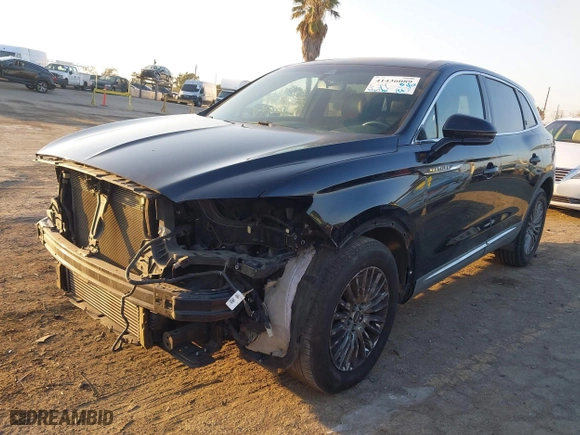 2019 Lincoln Nautilus Standard with VIN 2LMPJ6J90KBL39841, listed as a IAAI auction lot 41436089 with 146,276 mi miles. Bid and sale history available at carsss.com. Image 22.