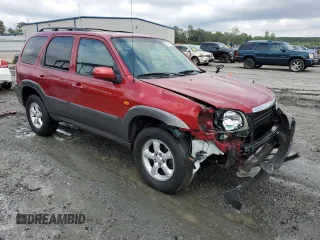 2005 Mazda Tribute S with VIN 4F2CZ04125KM19257, listed as a Copart auction lot 67370664 with 140,348 mi miles and Salvage Title. Bid and sale history available at carsss.com. Image 4.