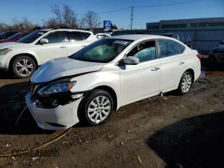 2017 Nissan Sentra SV with VIN 3N1AB7AP9HL661935, listed as a Copart auction lot 46664835 with 177,615 mi miles and Salvage Title. Bid and sale history available at DreamBid. Image 1.