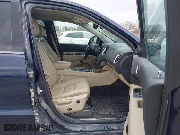 2017 Dodge Durango GT with VIN 1C4RDJDG3HC692032, listed as a IAAI auction lot 41857164 with 139,430 mi miles and . Bid and sale history available at carsss.com. Image 5.