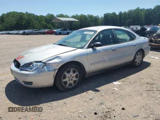 2006 Ford Taurus SE with VIN 1FAHP53266A136439, listed as a Copart auction lot 61965815 with 248,095 mi miles and Non repairable. Bid and sale history available at DreamBid. Image 1.